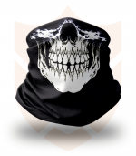 Nákrčník 💀 Lebka Real ❤️ Multifunkční šátek