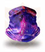 Nákrčník 🌌 Temný Vesmír ❤️ Multifunkční šátek