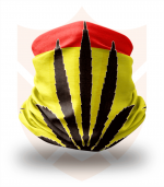 Nákrčník 🌱 Rasta | Ganja | Reggae ❤️ Multifunkční šátek