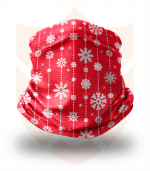 Nákrčník 🛡️ Sněhové Vločky | Vánoce ❤️ Multifunkční šátek