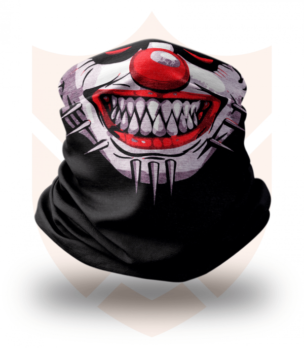 Nákrčník 🤡 Klaun s Ostny ❤️ Multifunkční šátek