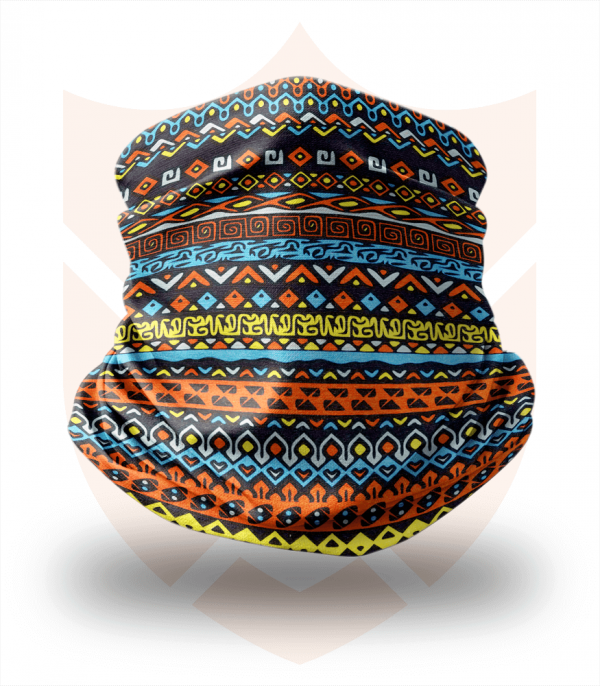 Nákrčník 🛡️ Mozaika ❤️ Multifunkční šátek