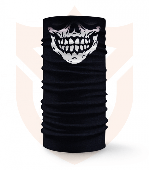 Nákrčník 💀 Lebka Skull ❤️ Multifunkční šátek