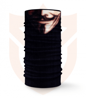 Nákrčník 🎞️ Anonymous | V jako Vendeta ❤️ Multifunkční šátek