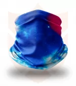 Nákrčník 🌌 Modrý Vesmír ❤️ Multifunkční šátek