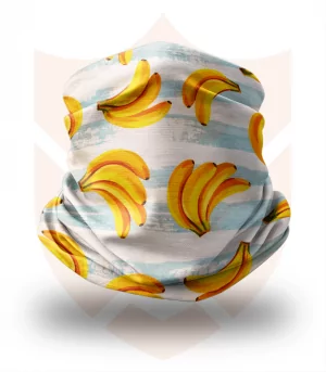 Nákrčník 🍌 Banány ❤️ Multifunkční šátek