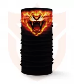 Nákrčník 🎞️ Ohnivý Tygr ❤️ Multifunkční šátek