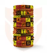 Nákrčník 🔥 Afrika Fresky ❤️ Multifunkční šátek
