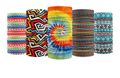 kategorie barvy a vzory multifunkční šátek a nákrčník xface